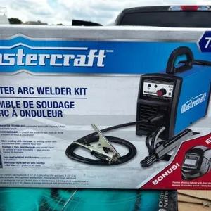 New Mastercraft Inverter Arc Welder Kit