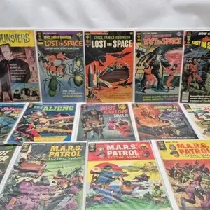 Gold Key Mars Patrol Lost in Space Comics lot