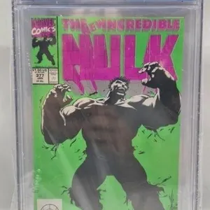 CGC Marvel Incredible Hulk Comic No.377 Grade 9.6