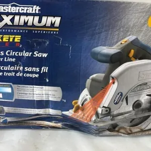 Open Box Mastercraft Hawkeye Cordless circular saw