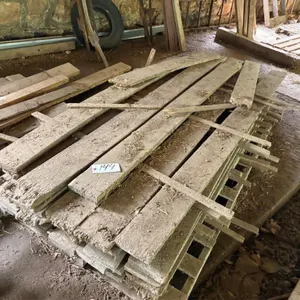 Weathered white oak lumber
