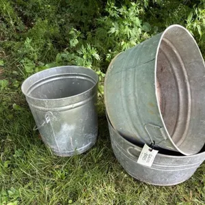 Wash Tubs & Pail