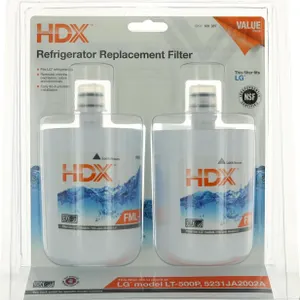HDX LG Refrigerator Water Filter 2-Pk