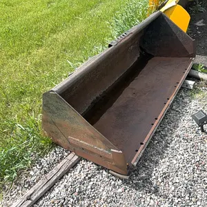 70" Dirt bucket w/ skid steer quick attach