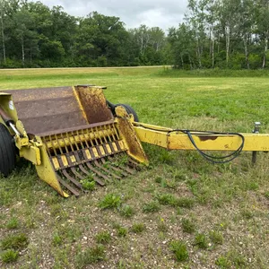 Degelman R570P fork type rock picker