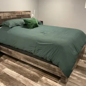 Custom Built Double Bed