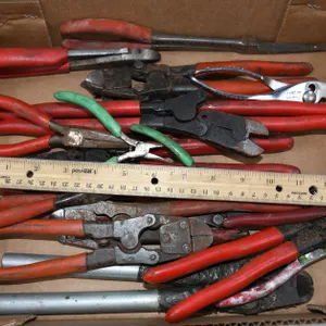 Variety of Snap-On Pliers, Snips, Channel Locks, Etc.