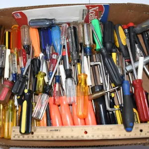 Variety of Screwdrivers to Include Craftsman, Stanley, Husky, and More; Miscellaneous Wrenches Mostly Specialty