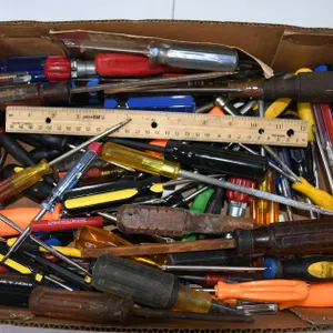 Various Screwdrivers to Include Wood Handles, Stanley, Craftsman, Etc.