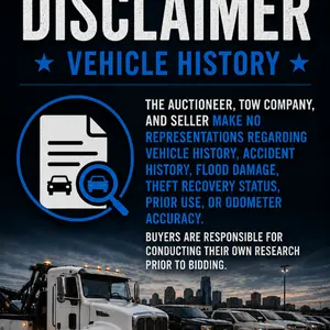 No Representation of Vehicle History