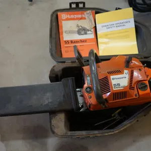Husqvarna 55 Rancher Chainsaw & Case