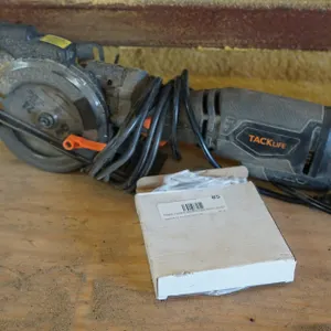 Tacklife Mini Circular Saw with Extra Blades