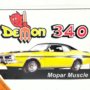 Demon 340 Mopar Muscle Metal Sign