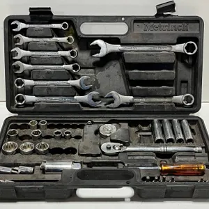 Metrinch Wrenches and Sockets in Case