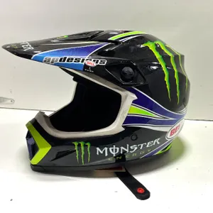 Monster Energy Open Face Helmet