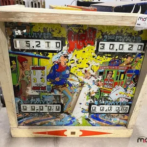Gottlieb Sheriff Pinball Backbox
 UNRESERVED