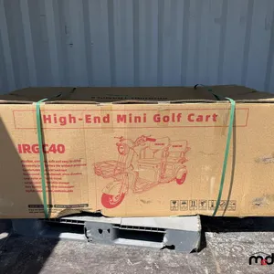 2026 IRGC40 Mini Golf Cart (Red)
 UNRESERVED