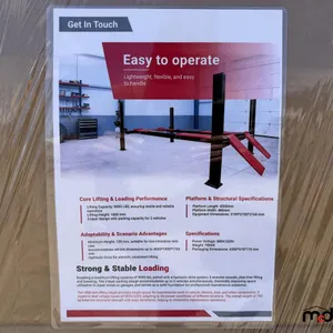 Hydraulic 4 Post Vehicle Lift
 UNRESERVED