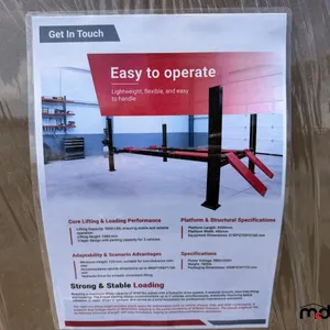 Hydraulic 4 Post Vehicle Lift
 UNRESERVED