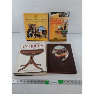 (4) Books- The Canadians, Illustrated History of Antiques, Explore Canada, Misc.