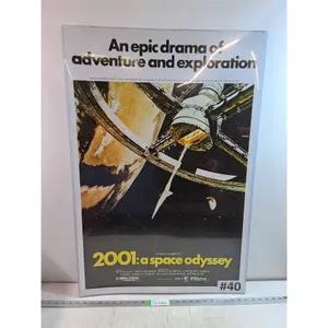 "2001: A Space Odyssey (1968) Laminated Movie Poster 24"x36"