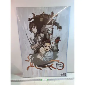 "Demon Slayer" Art Drawing Laminated Poster 24"x36"