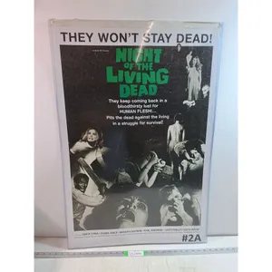 "Night of the Living Dead" Laminated Movie Poster (1968)-24"x36"