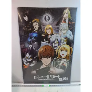 (2) Movie Posters "Death Note" and "Edward Scissorhands" 24"x36"