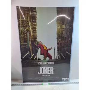 "Joker" Laminated Movie Poster (2019)-24"x36"