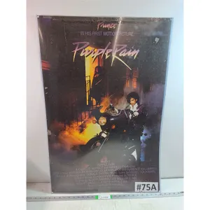 "Purple Rain" Laminated Movie Poster (1984)-24"x36"