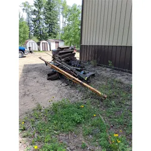 Assorted Steel, Wood Block, and Lumber Pieces