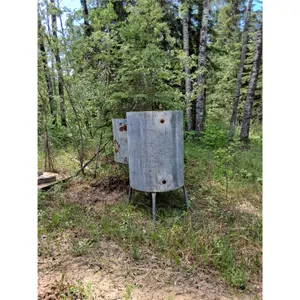 Steel Meat Smoker - 4' x 3'