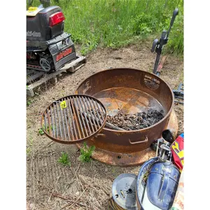Fire Pit - 26" dia with Grill - 12" dia