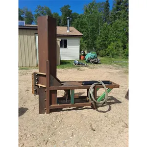 Gravity Log Splitter with Bobcat Attachment