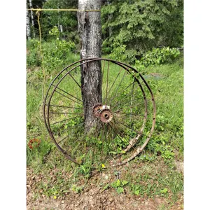 (2) 54" Steel Rake Wheels
