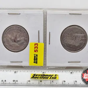 RCM Canada Millennium Tokens (2) : 1999; 2000
