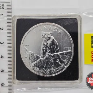 RCM Canada 2012 : Five Dollar Fine Silver Coin (.9999) : Cougar