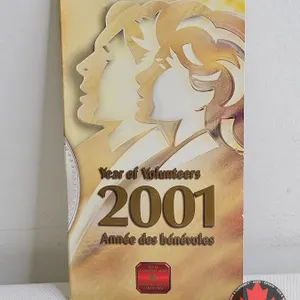 RCM Canada 2001 Ten Cent : Year of the Volunteers
