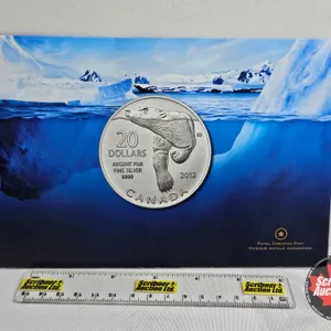 RCM Canada 2012 $20 Fine Silver Coin : Polar Bear (99.99%)