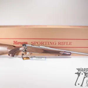 Non-Restricted rifle Howa model M1500, 6.5 Creedmoor bolt action, w/ bbl length 22" [Satin stainless