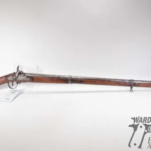 Antique rifle Unknown model Tower, .7" at muzzle Single shot muzzle loading, w/ bbl length 39" [Tota