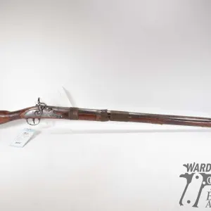 Antique rifle Barnett model Pattern 1853, .750 cal percussion single shot muzzle loading, w/ bbl len