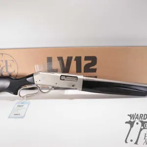 Non-Restricted shotgun EGE Arms model LV 12, 12 ga. 3" lever action, w/ bbl length 18 1/2" muzzle di