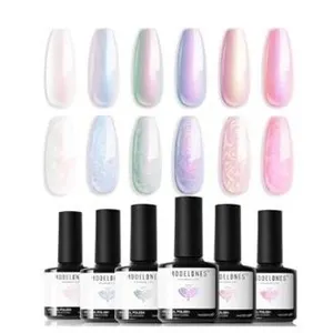 Modelones Gel Nail Polish Set, 6 Colors