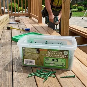 Precision Deck Screws 8x2 2000 Pieces