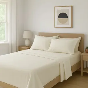 Comfy Bamboo World Queen Sheet Set 4pcs