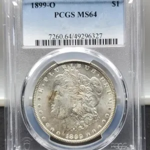 1899-O Slab Morgan Dollar PCGS MS64