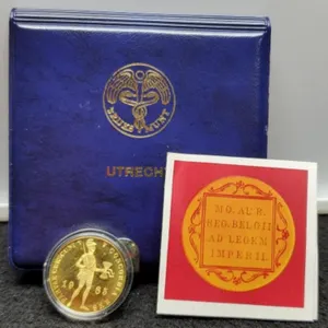 1985 Netherlands Gold Ducat 98.3%/3.494 Gram w/