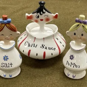 Holt Howard Condiment Set