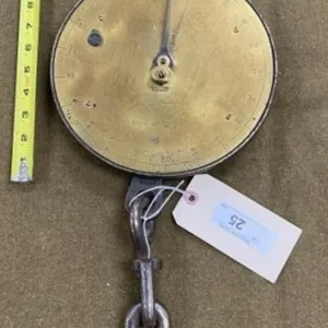 English 100 lb Salt Scale